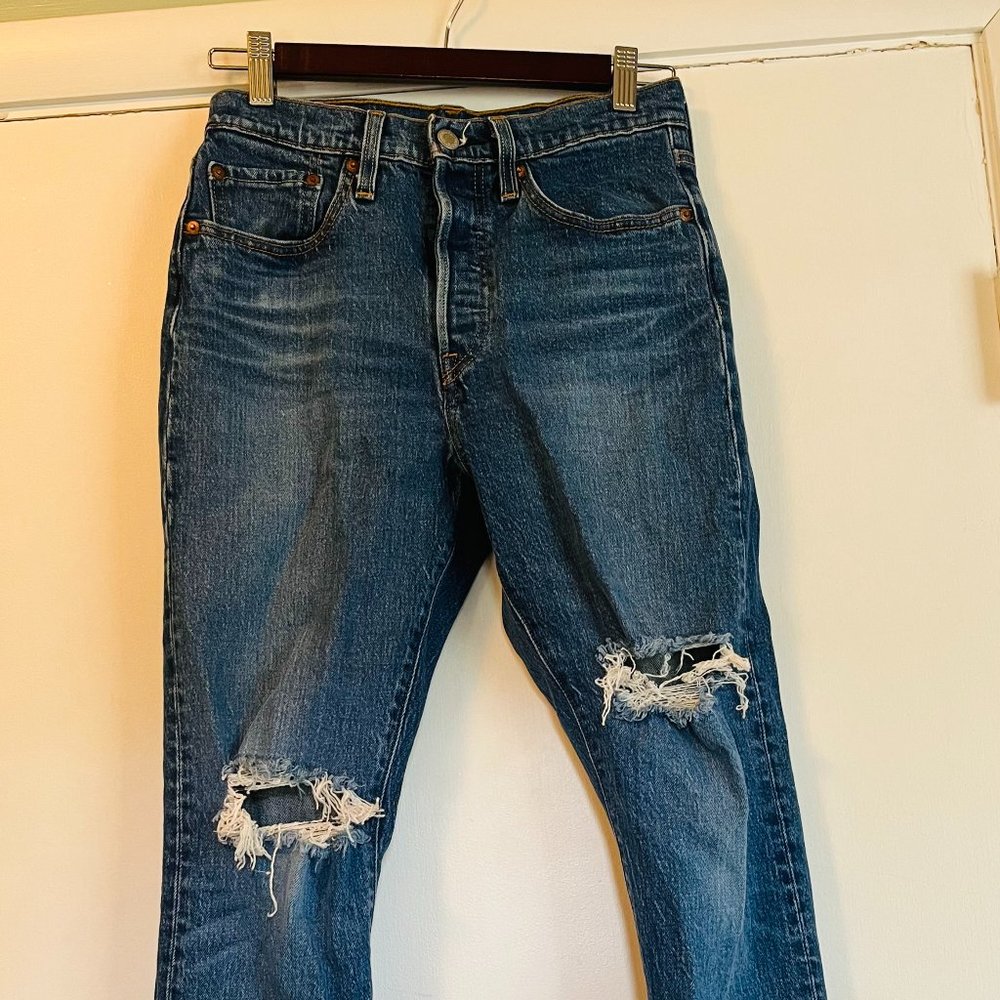 Levi's 501 S denim jeans